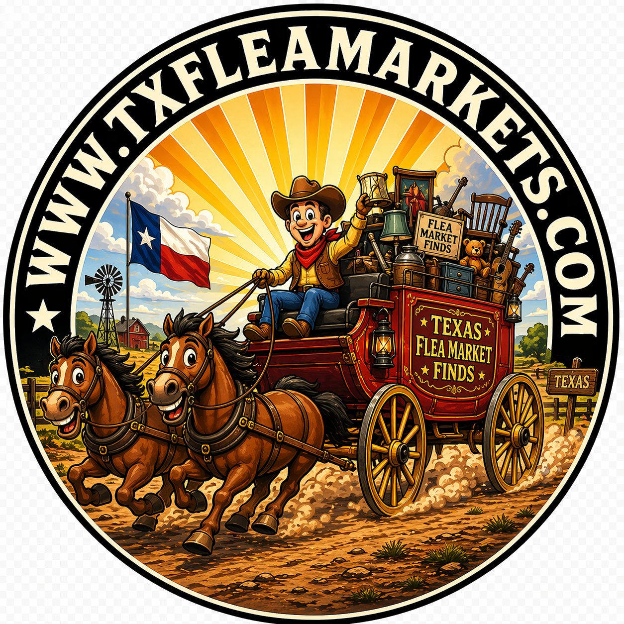 TX Flea Markets Logo